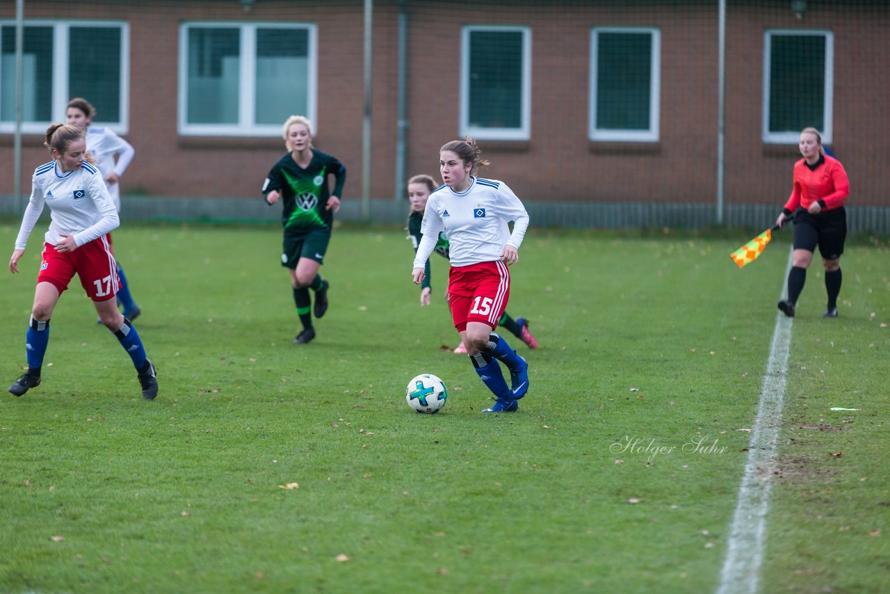 Bild 284 - B-Juniorinnen HSV - VfL Wolfsburg : Ergebnis: 2:1